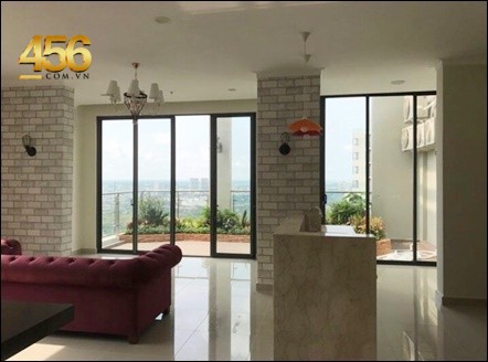 Penthouse Masteri Thao Dien apartment for rent morden