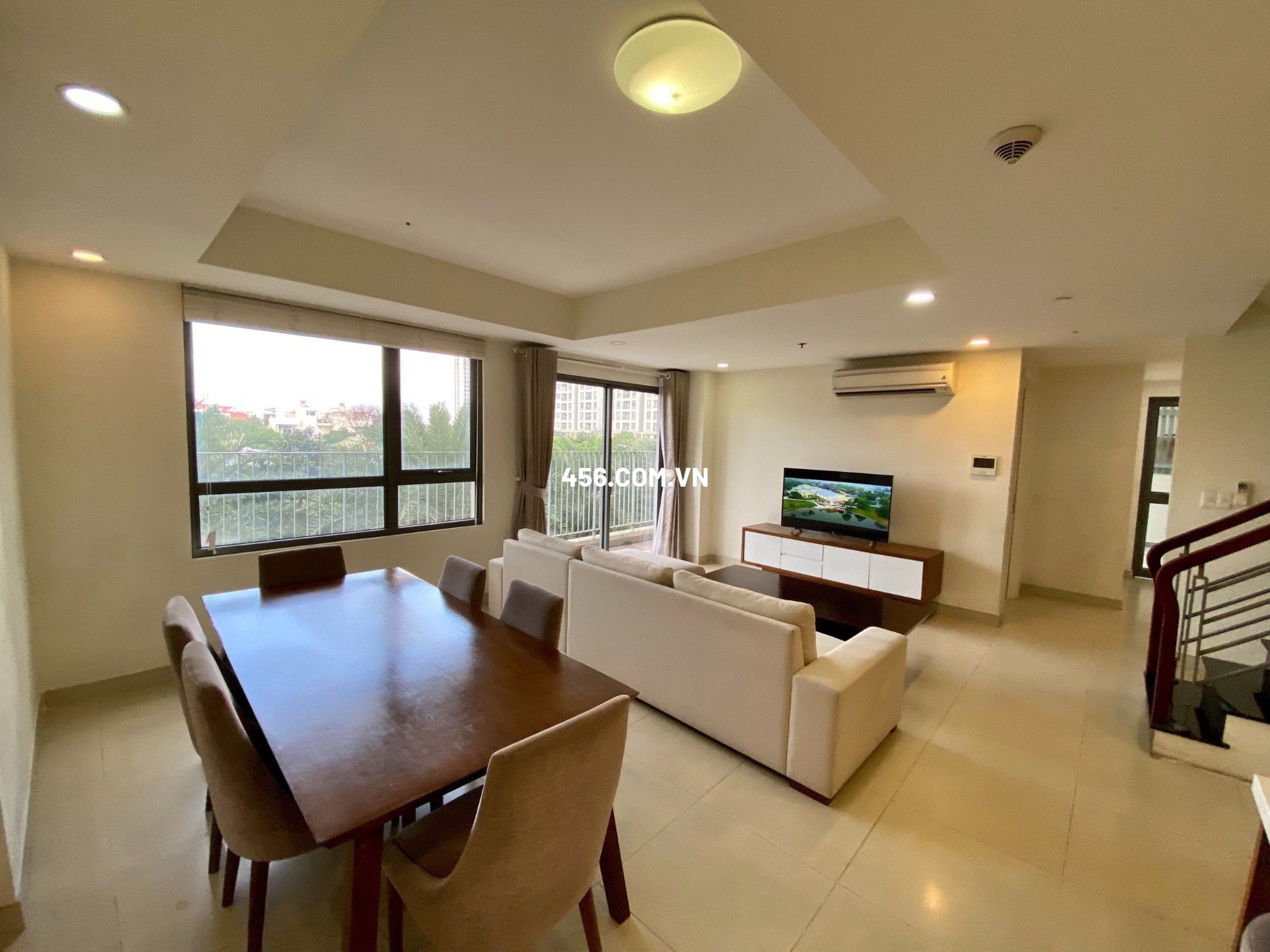Hinh-Duplex Masteri Thao Dien Apartment For Ren 3 Bedrooms Morden Furnished
