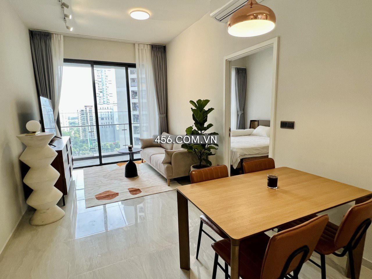 Hinh-1 Bedrooms Q2 Thao Dien Apartment For Rent Nice Furniture